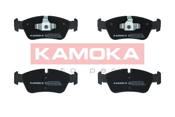 5901779812724 | Brake Pad Set, disc brake KAMOKA JQ101291