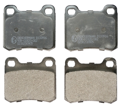 5901225712189 | Brake Pad Set, disc brake DENCKERMANN B110916