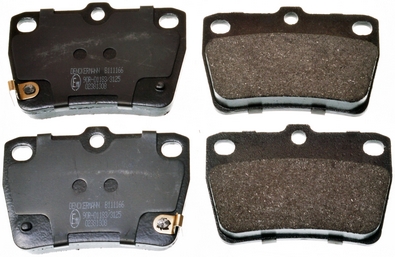 5901225767301 | Brake Pad Set, disc brake DENCKERMANN B111166