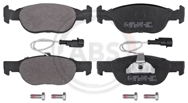 8717109051209 | Brake Pad Set, disc brake A.B.S. 36892