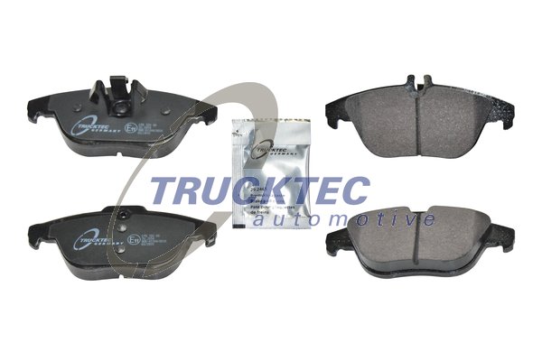 Brake Pad Set, disc brake TRUCKTEC AUTOMOTIVE 02.35.234