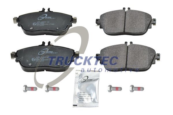 Brake Pad Set, disc brake TRUCKTEC AUTOMOTIVE 02.35.432