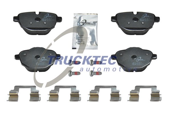Brake Pad Set, disc brake TRUCKTEC AUTOMOTIVE 08.35.049