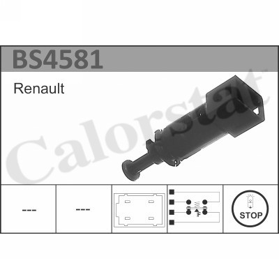 3531650014545 | Brake Light Switch CALORSTAT by Vernet BS4581
