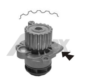 8435013808336 | Water Pump, engine cooling AIRTEX 1670