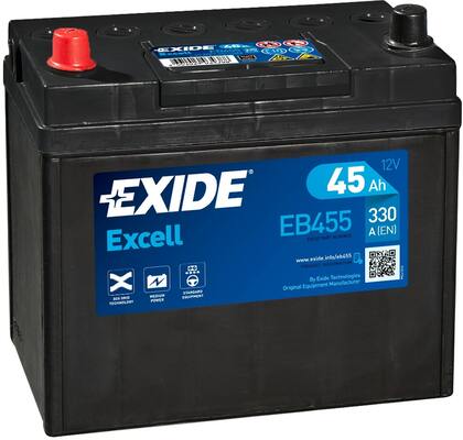 3661024034388 | Starter Battery EXIDE EB455
