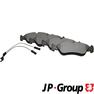 5710412206635 | Brake Pad Set, disc brake JP GROUP 1163705510