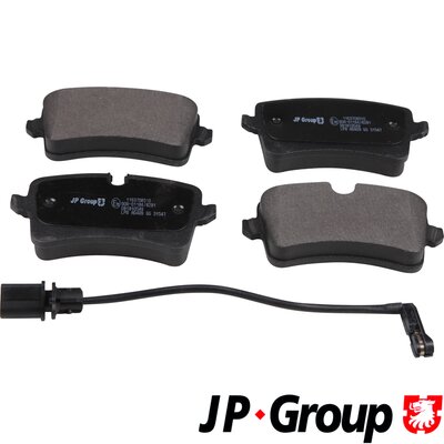 5710412734701 | Brake Pad Set, disc brake JP GROUP 1163708510