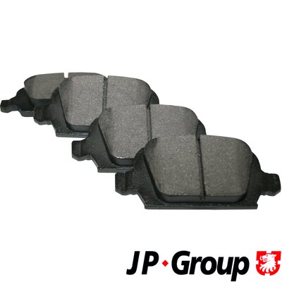 5710412118754 | Brake Pad Set, disc brake JP GROUP 1263700510