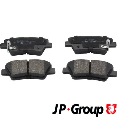 5710412606343 | Brake Pad Set, disc brake JP GROUP 3563700910