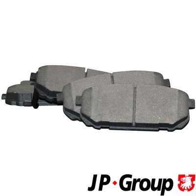 5710412580636 | Brake Pad Set, disc brake JP GROUP 3663700110