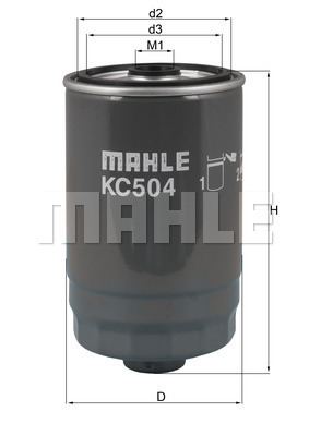 4009026930298 | Fuel filter MAHLE KC504