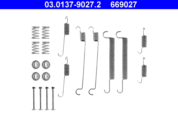 4006633340250 | Accessory Kit, brake shoes ATE 03.0137-9027.2