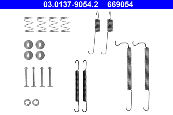4006633079938 | Accessory Kit, brake shoes ATE 03.0137-9054.2