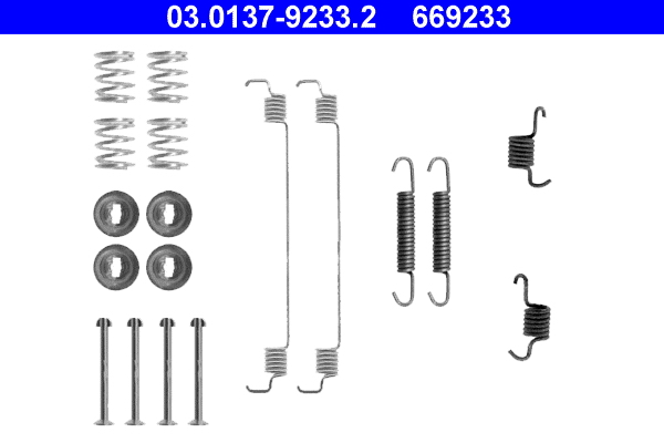 4006633031783 | Accessory Kit, brake shoes ATE 03.0137-9233.2