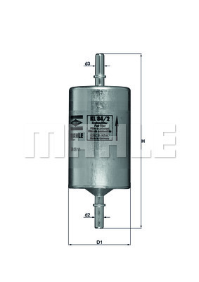 4009026407509 | Fuel filter KNECHT KL 84/2