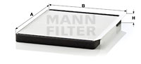 4011558541101 | Filter, interior air MANN-FILTER CU 2331