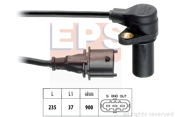 8012510231081 | Sensor, crankshaft pulse EPS 1.953.326