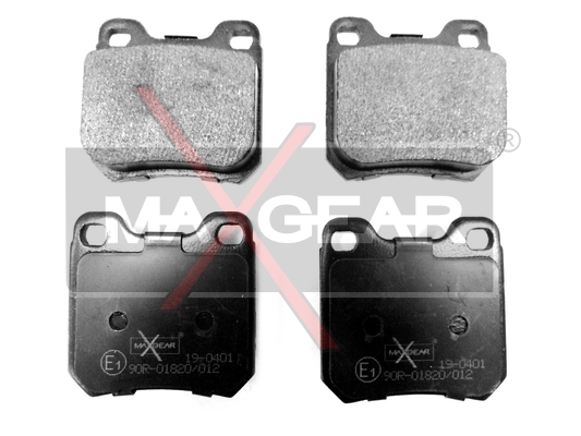 5907558528879 | Brake Pad Set, disc brake MAXGEAR 19-0401