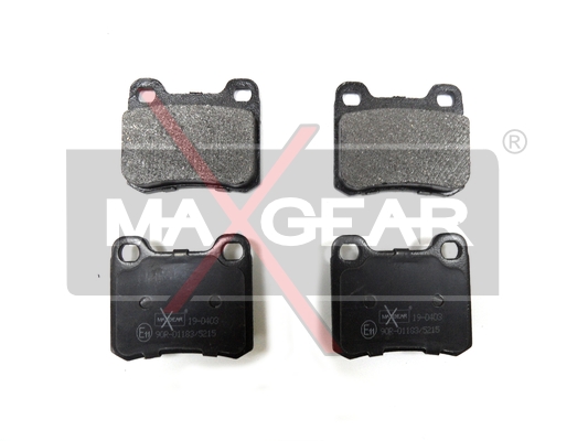 5907558528893 | Brake Pad Set, disc brake MAXGEAR 19-0403