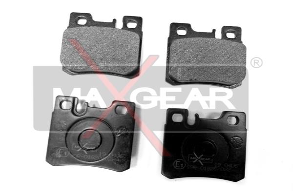 5907558528923 | Brake Pad Set, disc brake MAXGEAR 19-0406
