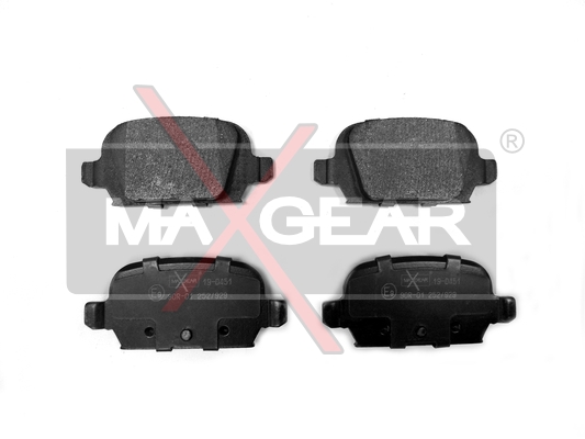 5907558529302 | Brake Pad Set, disc brake MAXGEAR 19-0451