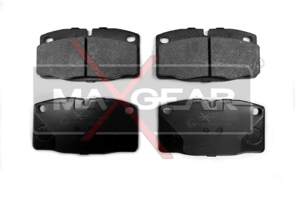 5907558529357 | Brake Pad Set, disc brake MAXGEAR 19-0458