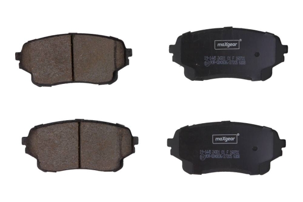 5901619591581 | Brake Pad Set, disc brake MAXGEAR 19-1445
