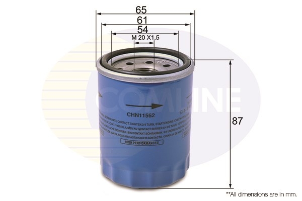 Oil Filter COMLINE CHN11562