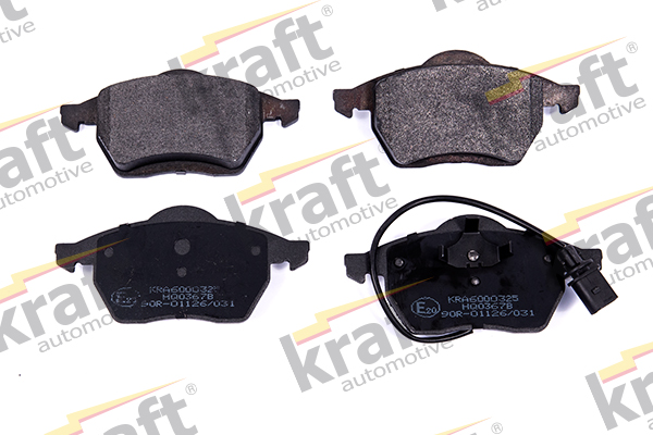 5901159158886 | Brake Pad Set, disc brake KRAFT 6000325