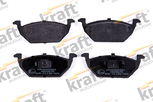 5901159122474 | Brake Pad Set, disc brake KRAFT 6000382