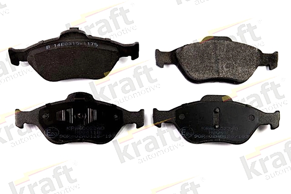 5901159158633 | Brake Pad Set, disc brake KRAFT 6002340
