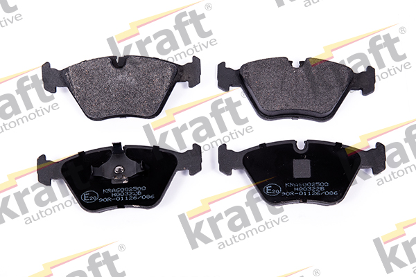 5901159122740 | Brake Pad Set, disc brake KRAFT 6002500