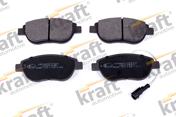 5901159131209 | Brake Pad Set, disc brake KRAFT 6003322