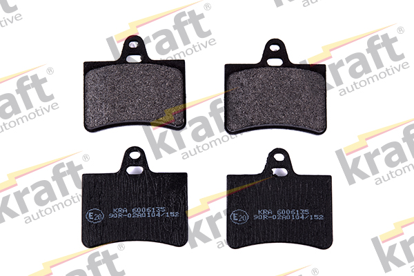 5901159158572 | Brake Pad Set, disc brake KRAFT 6006135