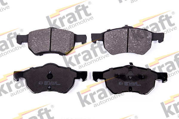 5901159220880 | Brake Pad Set, disc brake KRAFT 6008533