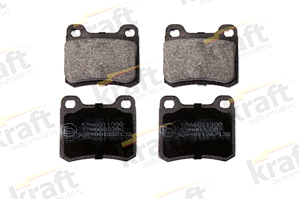 5901159123006 | Brake Pad Set, disc brake KRAFT 6011000