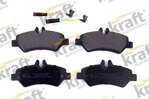 5901159202688 | Brake Pad Set, disc brake KRAFT 6011093