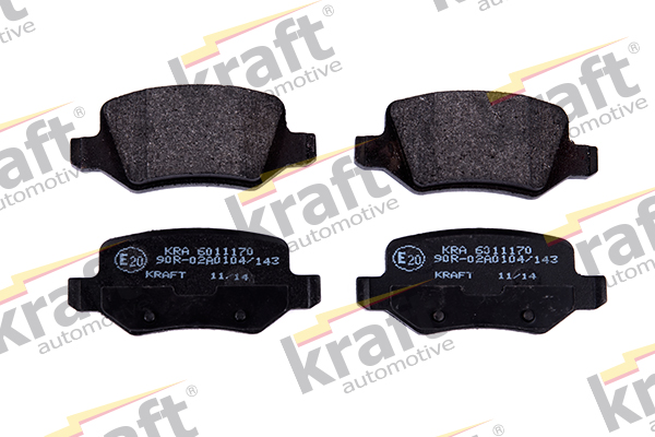 5901159207843 | Brake Pad Set, disc brake KRAFT 6011170