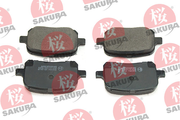5901159059367 | Brake Pad Set, disc brake SAKURA 600-20-3895