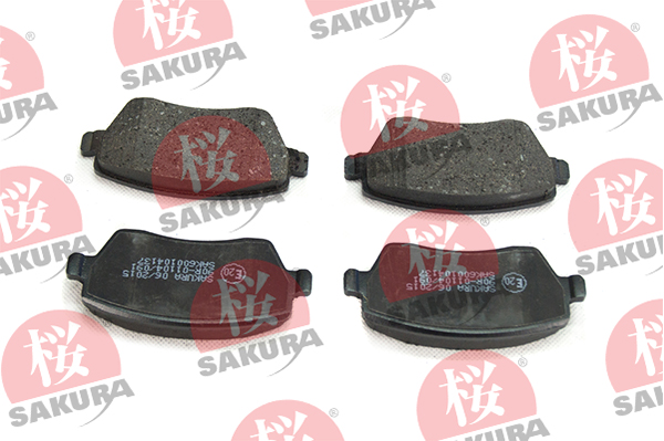 5901159059862 | Brake Pad Set, disc brake SAKURA 600-10-4137
