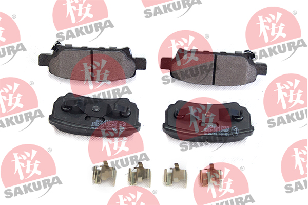 5901159062060 | Brake Pad Set, disc brake SAKURA 601-50-4350