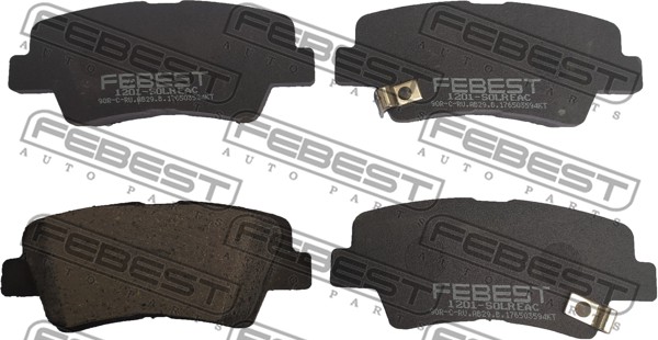 4056111143071 | Brake Pad Set, disc brake FEBEST 1201-SOLR