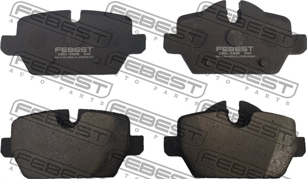 4056111143330 | Brake Pad Set, disc brake FEBEST 1901-E90R