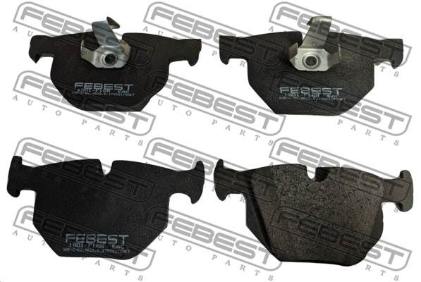 4056111143019 | Brake Pad Set, disc brake FEBEST 1901-F16R