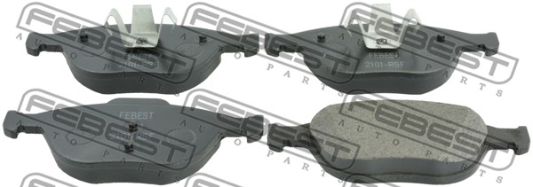 4056111104249 | Brake Pad Set, disc brake FEBEST 2101-RSF