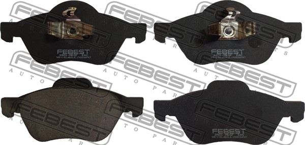 4056111143361 | Brake Pad Set, disc brake FEBEST 2401-MEGF