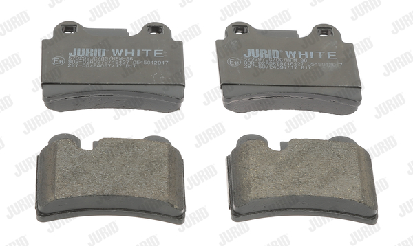 3306437220804 | Brake Pad Set, disc brake JURID 573297JC
