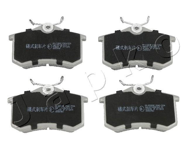 8052553303253 | Brake Pad Set, disc brake JAPKO 510920