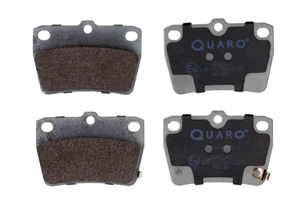 5901619552469 | Brake Pad Set, disc brake QUARO QP6243
